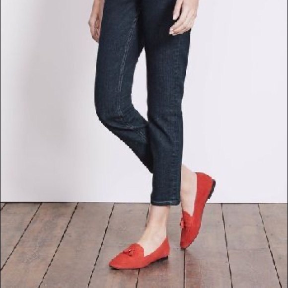 Boden Jeans Straight Leg Cambridge ankle skimmer Jeans size 4 Long - Picture 6 of 6